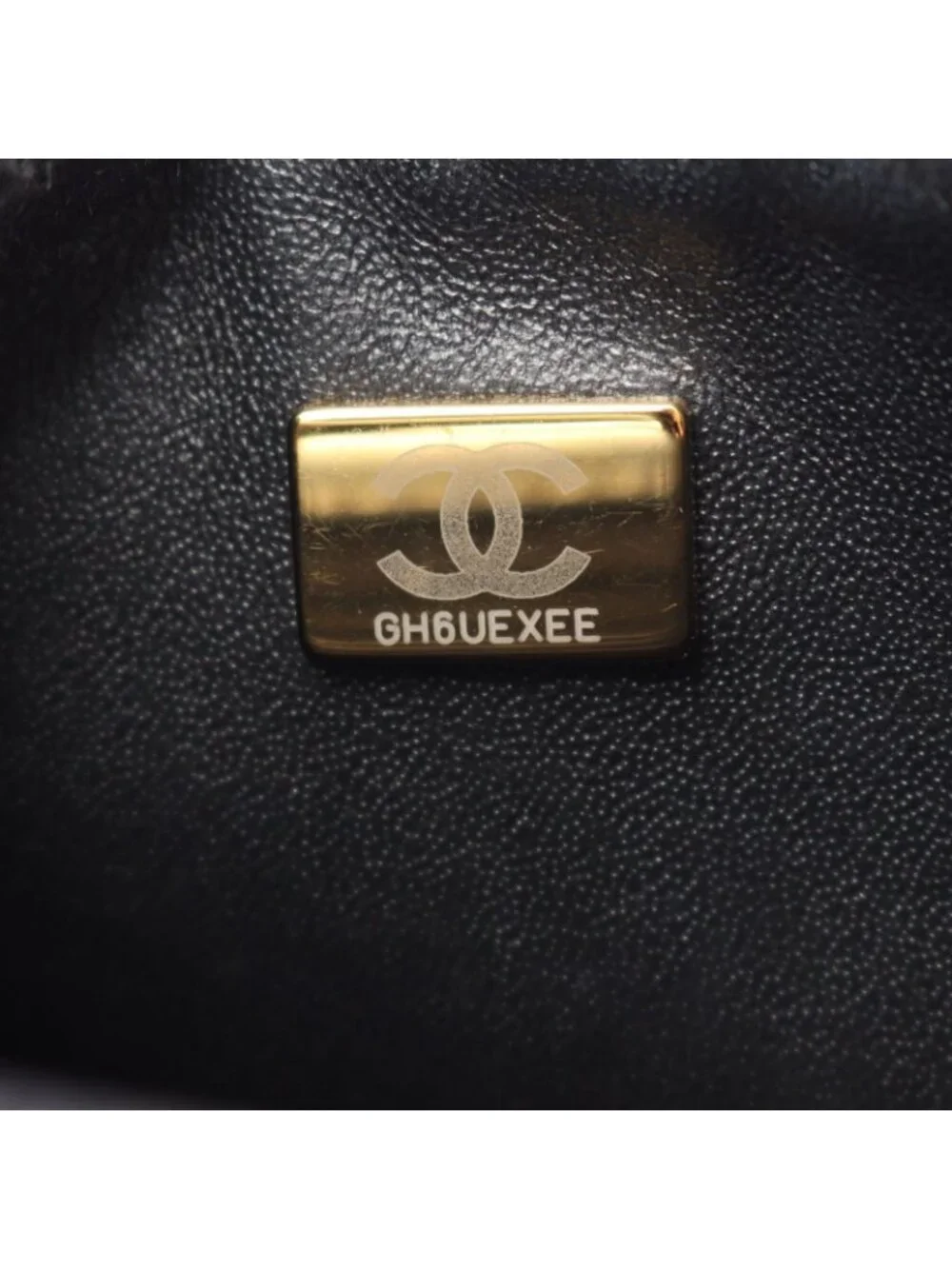 Chanel Shoulder Bag 2.55 Mini Quilted Black Calf Chain